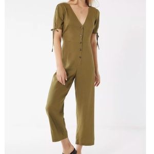 Urban Outfitters Linen Jumpsuit